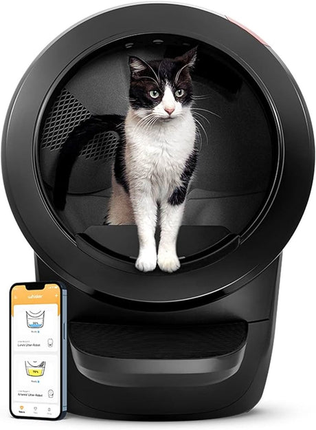 Litter robot litter-robot 4 - automatische kattenbak - zelfreinigend - zwart - met app