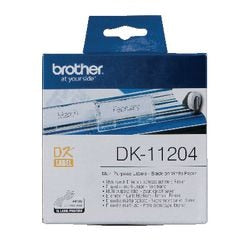 Etiketten brother dk11204 54x17mm wit