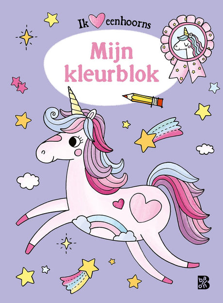 Standaard uitgeverij eenhoorns kleurblok