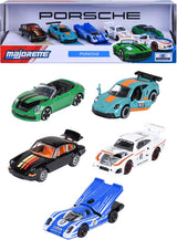 Majorette porsche set, 5dlg.