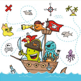 Papstar servetten pirate crew 3-laags 33x33cm