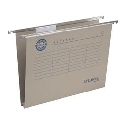 Atlanta verticale hangmap folio u-bodem grijs - 25 stuks