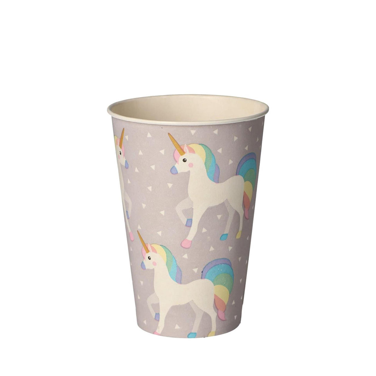 Papstar drinkbekers unicorn 200ml 10-delig