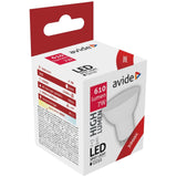 Avide led spot gu10 alu+kunststof 7w