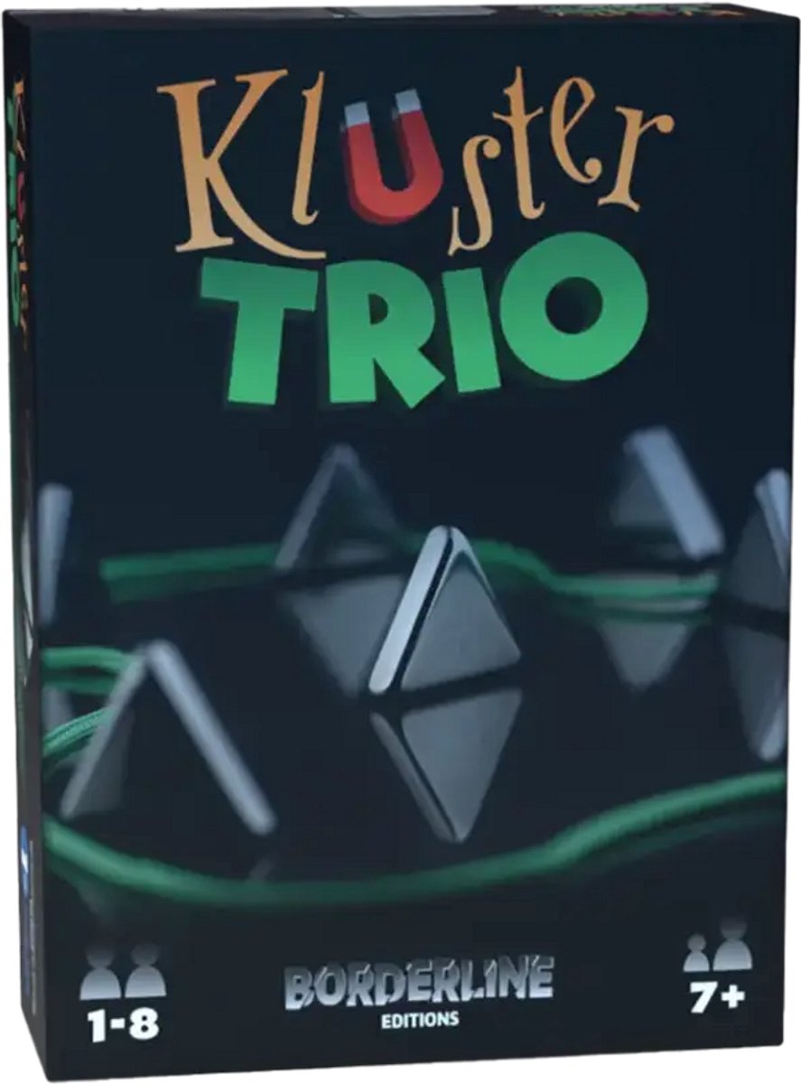 Geronimo games kluster trio - - magnetic spel - vanaf 7 jaar oud - van 1 tot 8 spelers