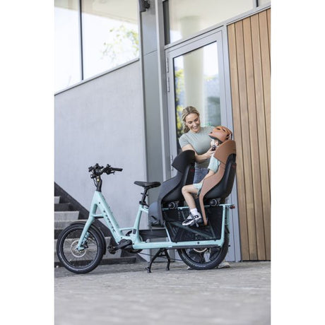 Bobike kinderzitje achter evolve maxi - framebevestiging - urban black