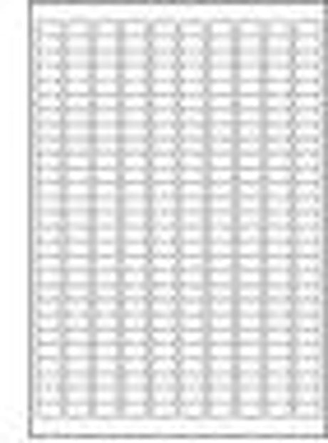 Merkloos sans marque huismerk avery l4730-rev-25 afneembare etiket