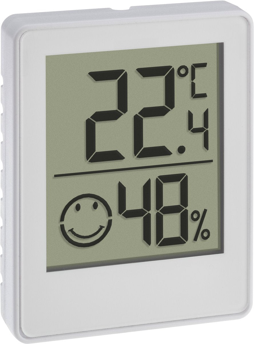 Tfa dostmann digitales thermo-hygrometer thermo- en hygrometer wit