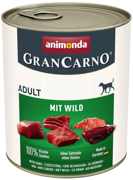 Animonda grancarno adult 1x800g - met wild