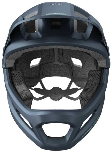Abus fietshelm youdrop ff midnight blue s - 48-55 cm - blauw - geschikt voor gebruik op kinderfietsen - 430 g