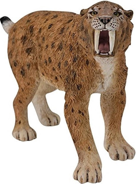 Collecta figurine - sabeltandtijger - (xl) - prehistorie - handgeschilderd - miniatuur