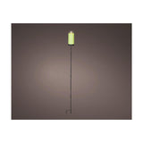 Lumineo solar kaars op steker groen ø7xh117cm