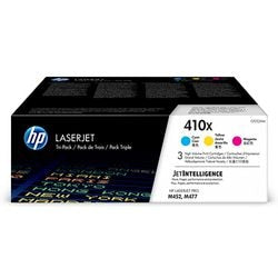 Tonercartridge hp 410xcf252xm cyaan magenta geel