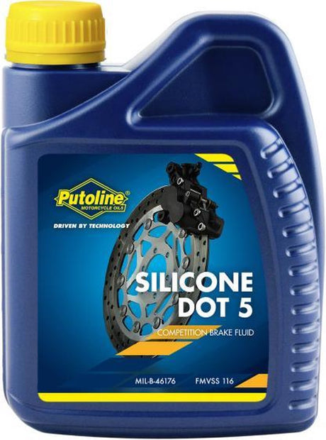 Putoline dot 5 silicone remvloeistof 500ml transparant