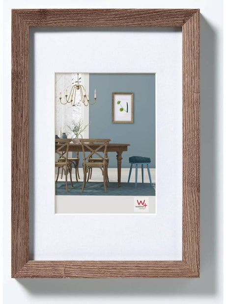 Walther fiorito - mdf houten lijst - fotoformaat 13x18 cm - walnoot