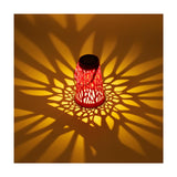 Lumineo solar lantaarn kunststof ø11,5xh18cm