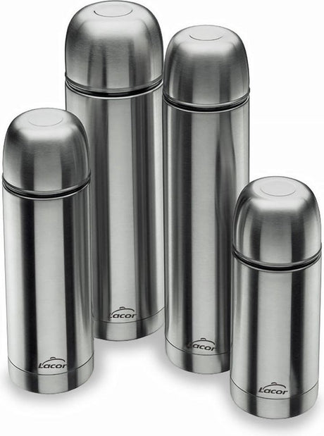 Lacor thermos - dubbelwandig - 750ml - rvs