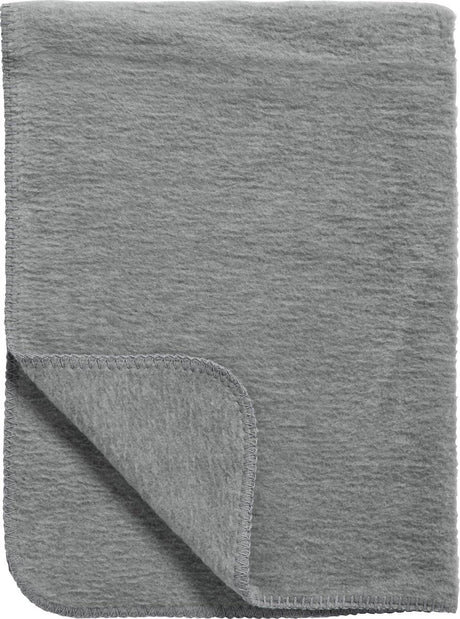 Meyco baby uni wiegdeken - geweven - grey - 75x100cm - 1.0 tog