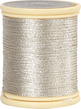 Creotime dmc metallic draad zilver, 40m