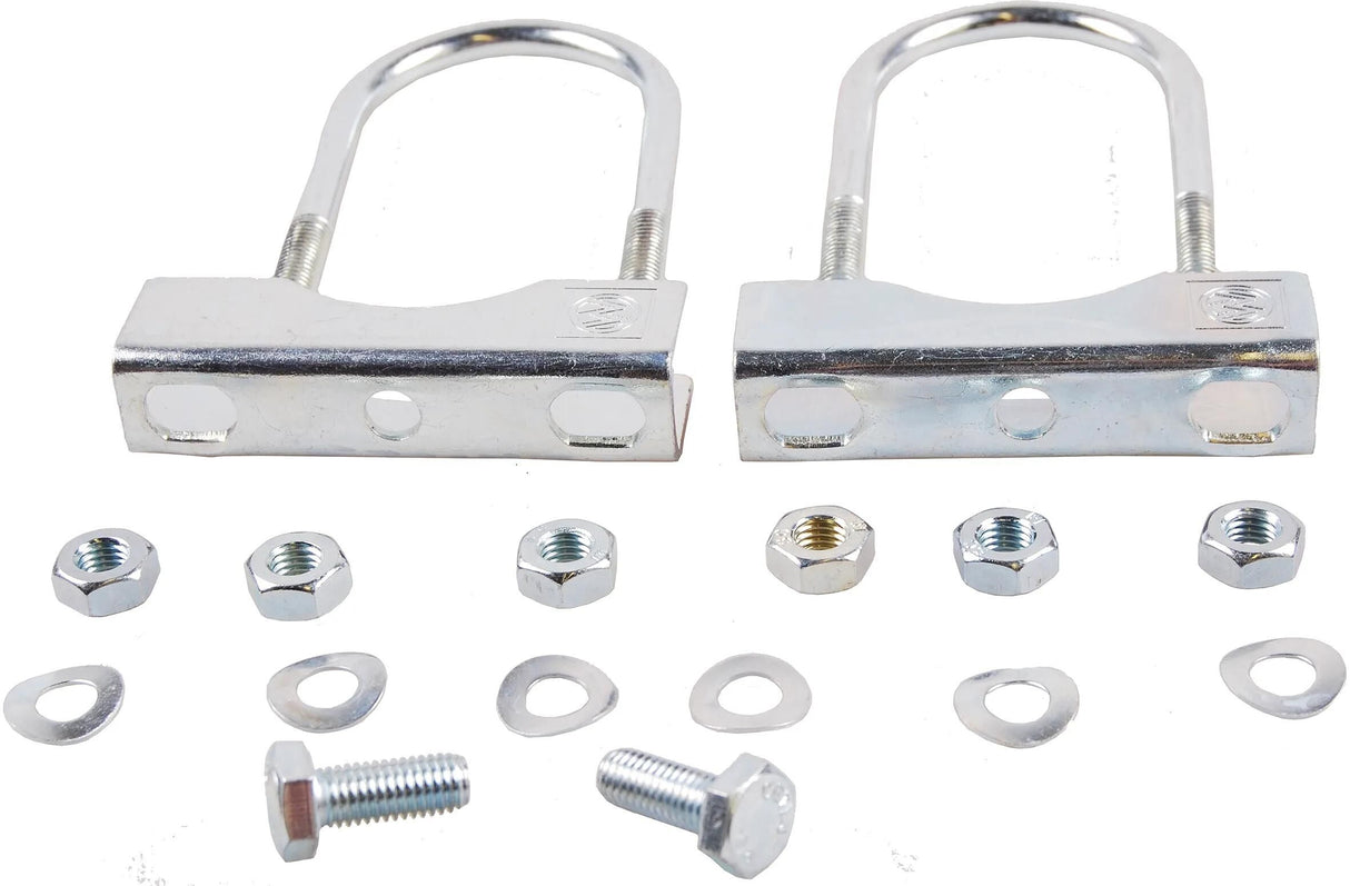 Bünte klemmhalterbefestigung support wheel holder galvanized 2 pieces