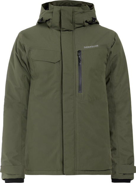 Didriksons stefan usx jkt heren outdoorjas - deep green