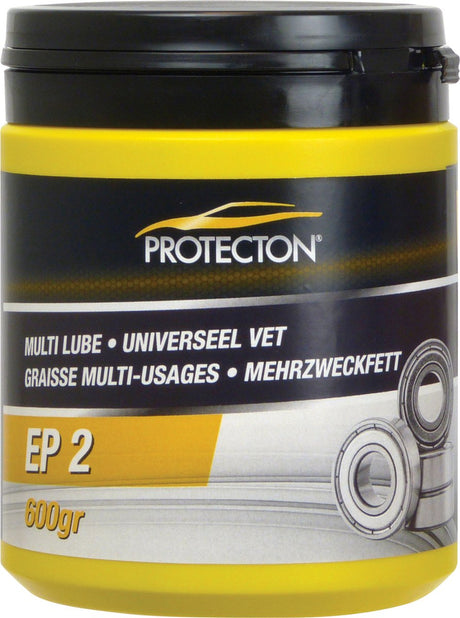Protecton ep2 universeel vet - voor de smering van lagers - sterke hechting aan metaal - goede anti-corrosie anti-slijtage werking - 600gr