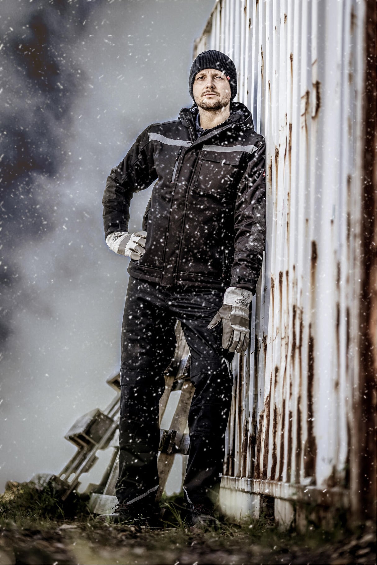 Nitras safety softshell jack motion tex plus winter softshellj. gr. l nitras motion tex plus