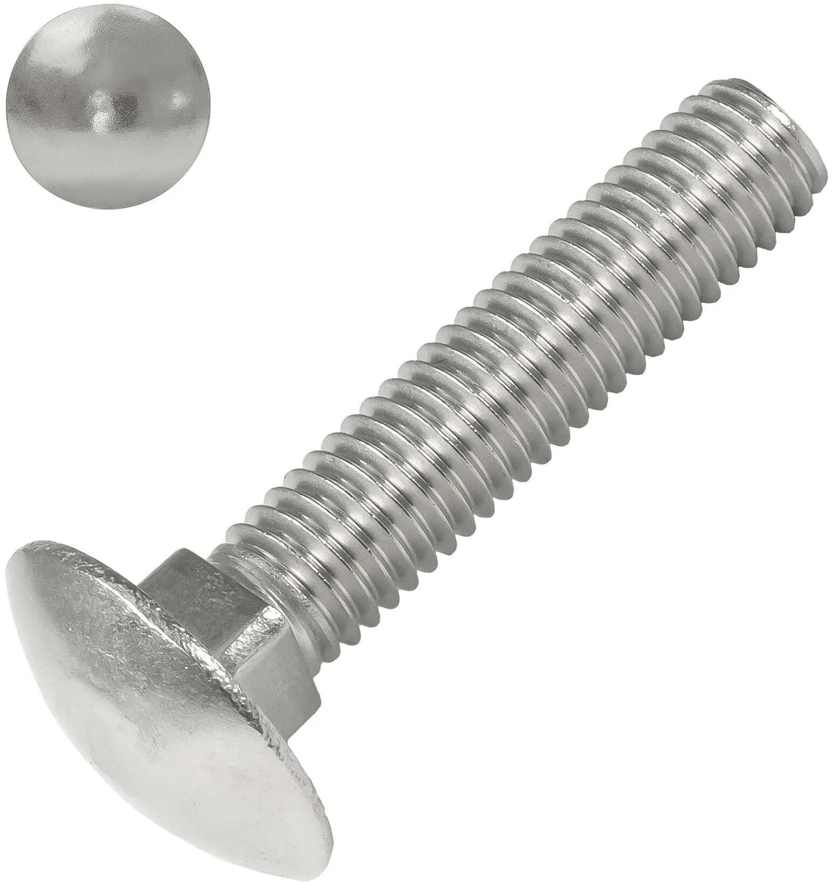Dresselhaus kruiskopbout 3349 truss-head bolt m6x25 a2 4kt. appro