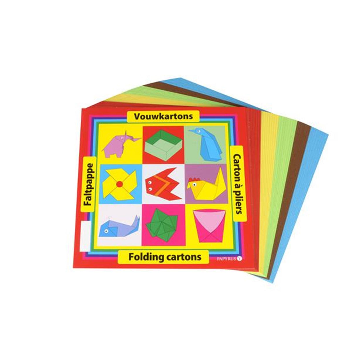 Vouwkartons 12x12cm 40 vel