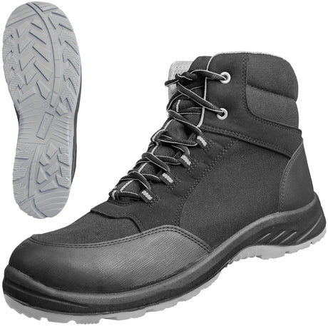 Nitras safety stiefel solid step mid safety boots gr. 41 solid step mid gray