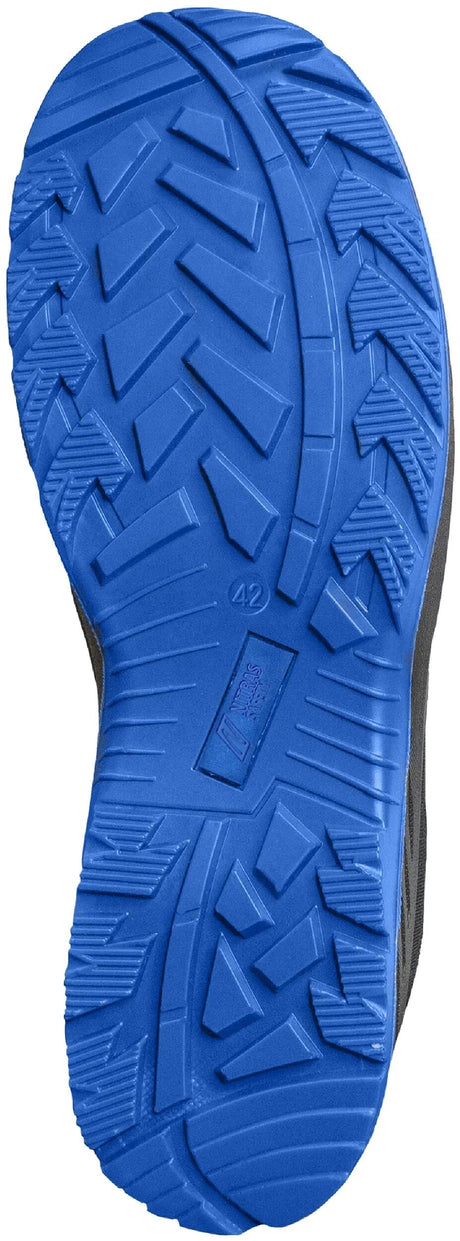 Nitras safety halbschuh solid step safety shoes gr. 41 solid step mid blue