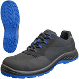 Nitras safety halbschuh solid step safety shoes gr. 43 solid step mid blue