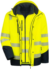 Nitras safety warnschutzjacke motion tex viz plus safety jackets gr. xl nitras motion tex viz