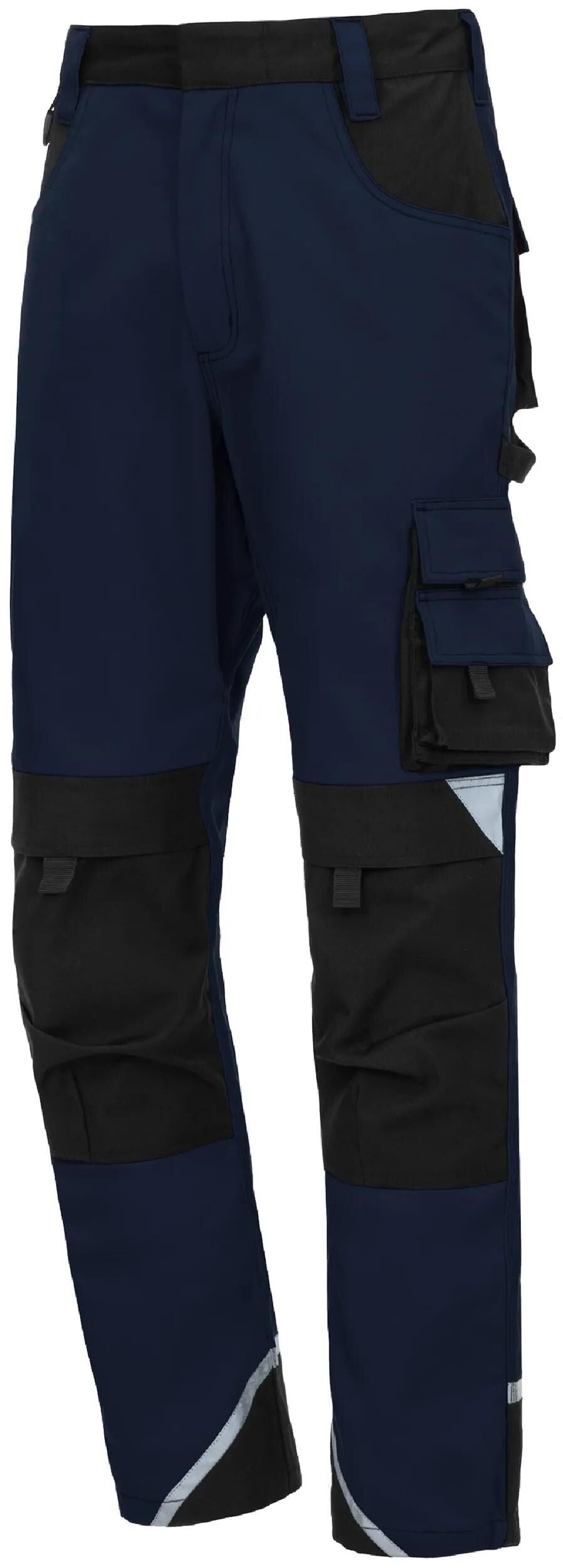 Nitras safety broek met tailleband motion tex plus bundh. size 52 navy sw nitras motion tex plus