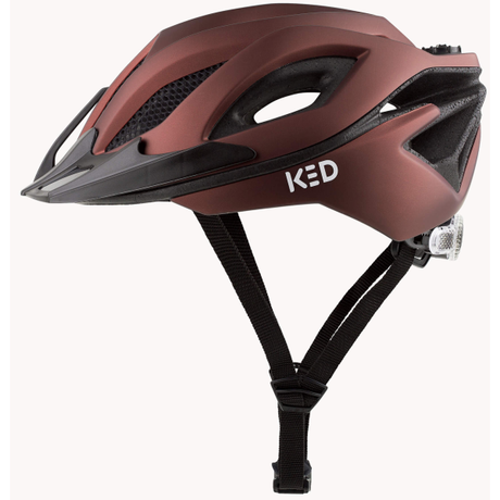 Ked fietshelm spiri ii trend l (55-61cm) - mat rood