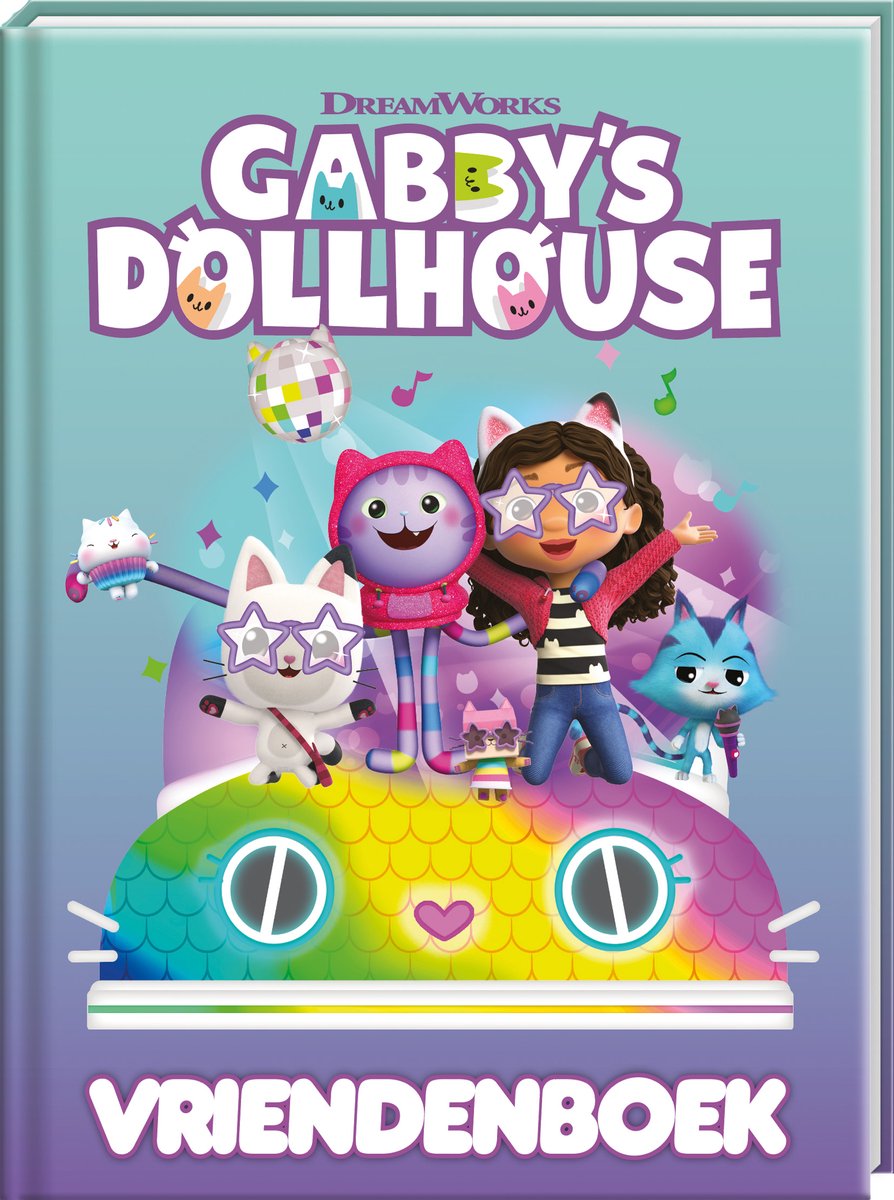 Interstat vriendenboek - gabby's dollhouse