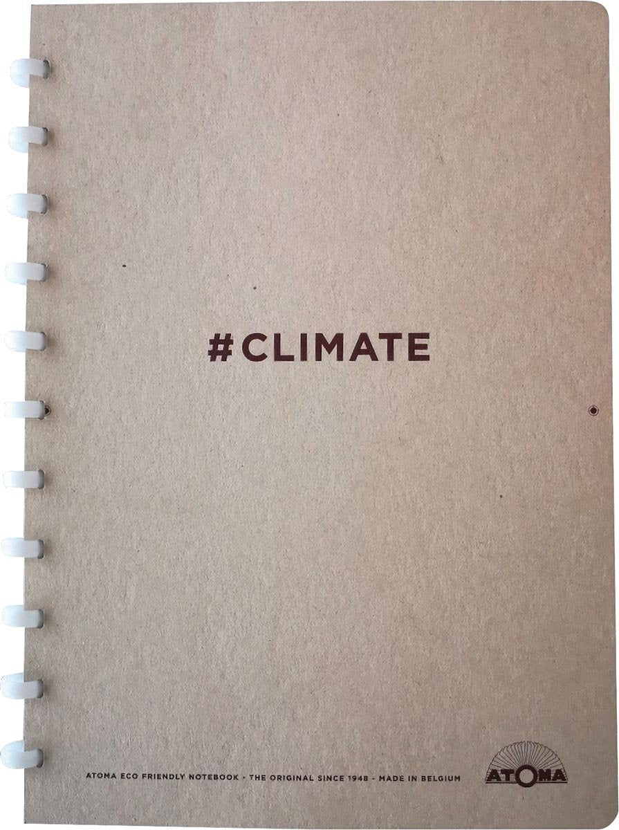 Atoma climate schrift, ft a5, 144 bladzijden, gelijnd, pak van 10