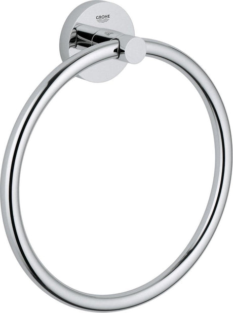 Grohe essentials handdoekring - ø 18 cm - metaal - chroom