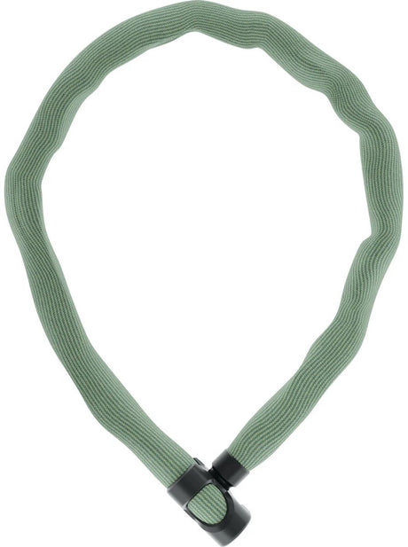 Abus fietsslot kettingslot - ivera chain 7210 color - security level 8 - geel - 85 cm - geschikt voor elektrische fietsen en stadsfietsen