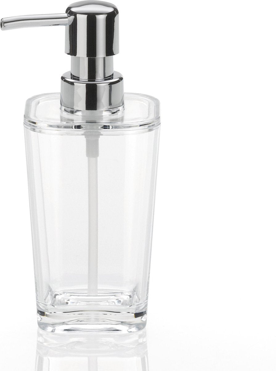 Kela kristall zeepdispenser - transparant -