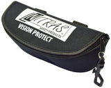 Nitras safety brillenkoker glasses case black textile