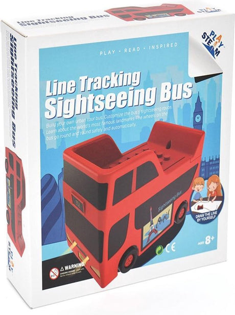 Playsteam - line tracking sightseeing bus