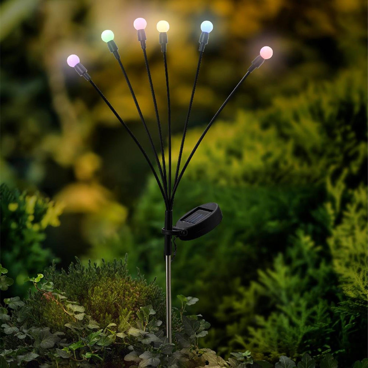 Lumineo solar tuinsteker multi h70cm firefly
