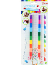 Toi-toys 10-in-1 waskrijt pen, 2st.