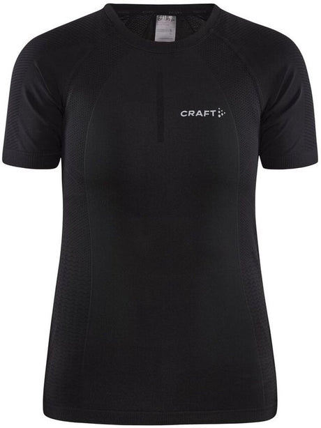 Craft active cool intensity ss w dames thermoshirt - zwart