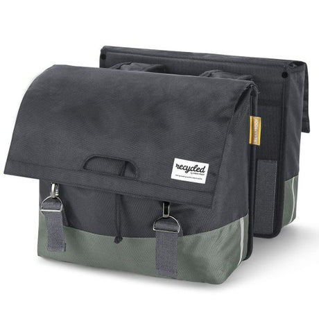 Urban Proof dubbele fietstas 40L grijs