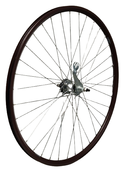 Kgs Achterwiel 28 inch (622) alu velg bruin ventura histop remnaaf