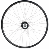Shimano achterwiel 28 inch met nexus 8 rollerbrake - rvs spaken - zwart