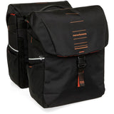 Burgers - new looxs tas new looxs vigo dubbel | zwart oranje | mik 2.0 | 40l