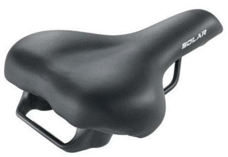 Selle Montegrappa 6150 solar ( ) met greep zwart op kaart